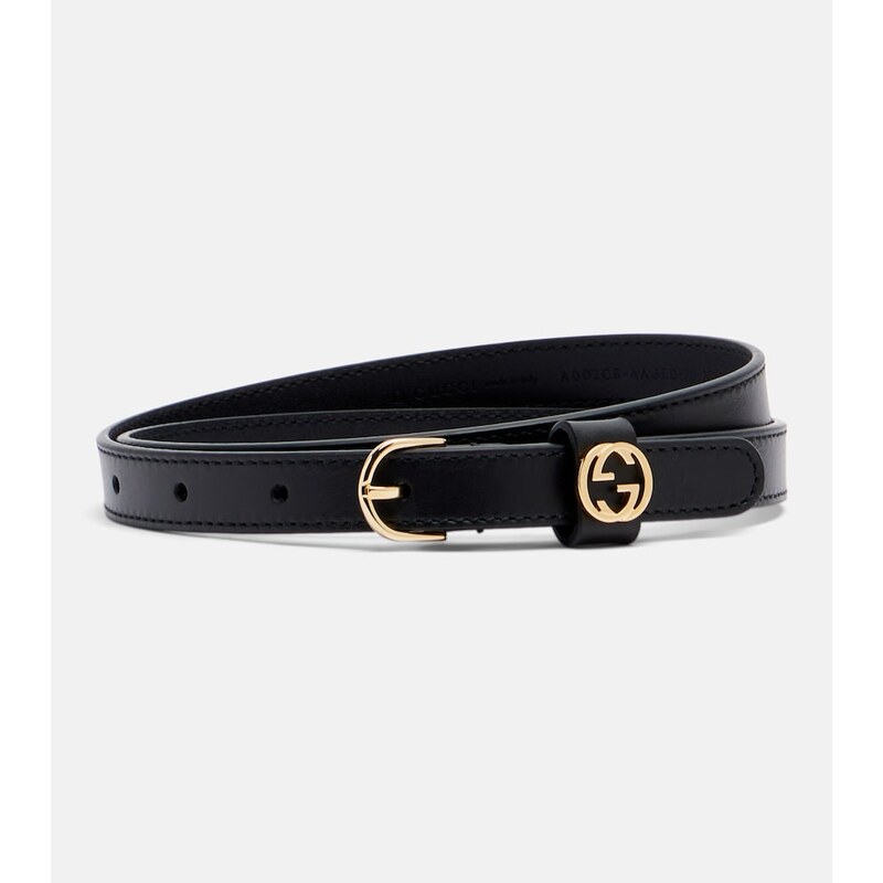 Gucci Interlocking G leather belt
