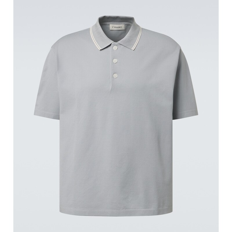Frame Cotton piquÃ polo shirt