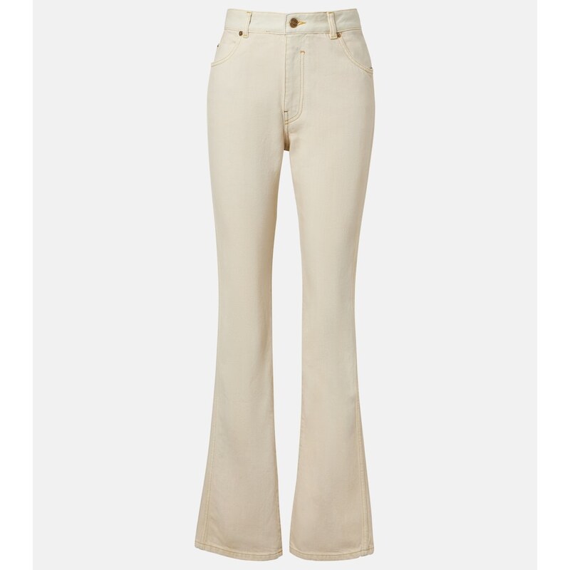 Balmain Faded bootcut jeans