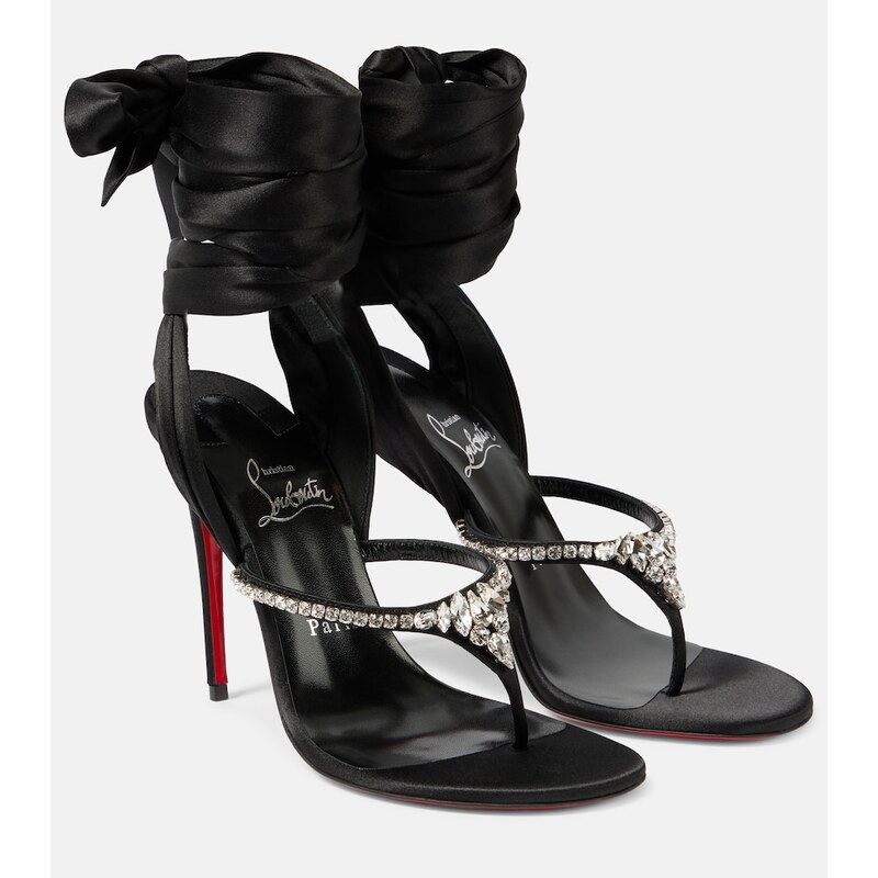 Christian Louboutin Just Queen Du Desert embellished sandals