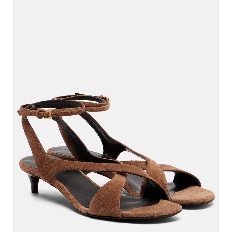 Khaite Liria suede sandals