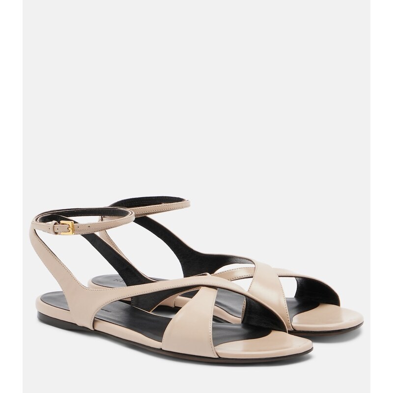 Khaite Liria leather sandals