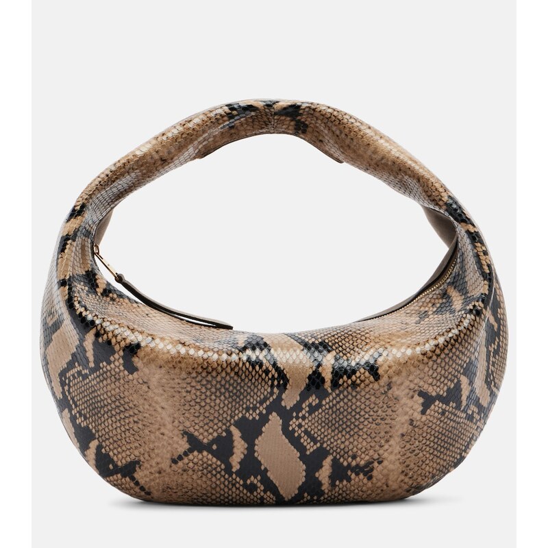 Khaite Olivia Medium snake-effect leather tote bag