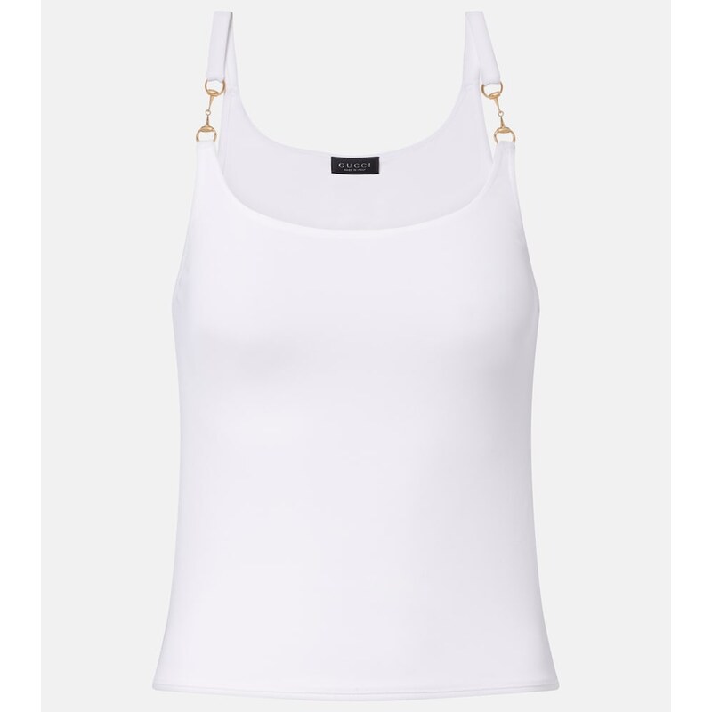 Gucci Horsebit jersey tank top