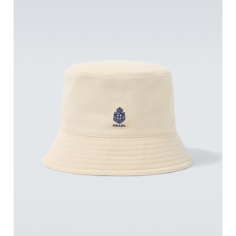 Prada Cotton gabardine bucket hat