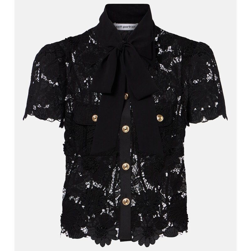 Self-Portrait Lace top