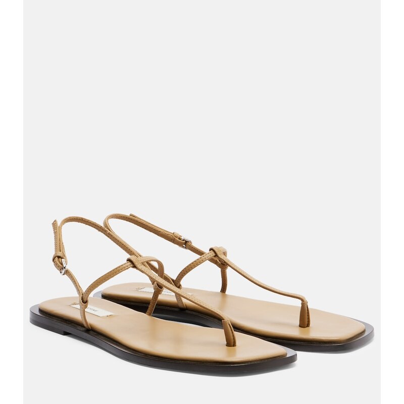 Toteme Leather thong sandals