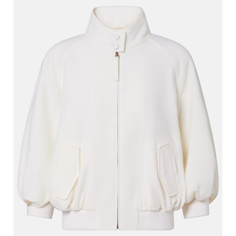 Gabriela Hearst Aluin virgin wool bomber jacket