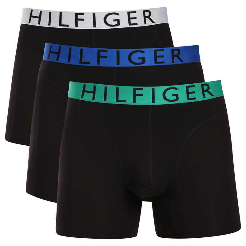 3PACK pánské boxerky Tommy Hilfiger černé (UM0UM03754 0SU)