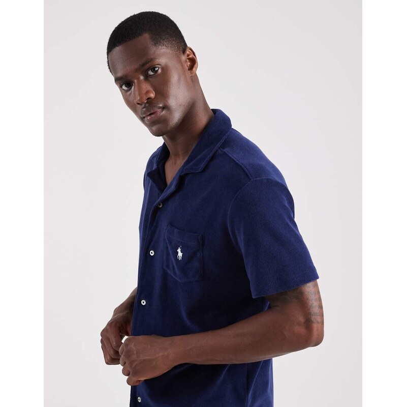 Polo Ralph Lauren icon logo co-ord terry cloth short sleeve
