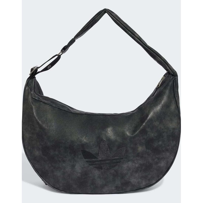 adidas Originals Pu studs moon bag in black