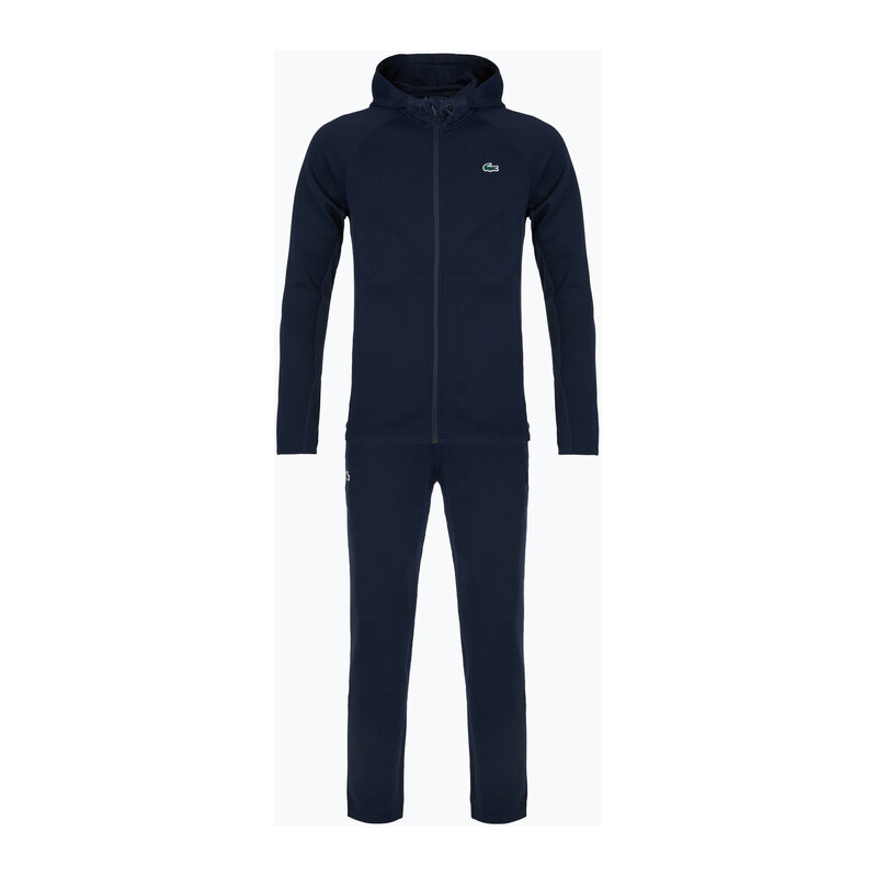 Pánská tenisová tepláková souprava Lacoste WH3108 navy blue/navy