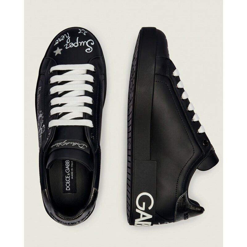 Dolce & Gabbana Kožené tenisky