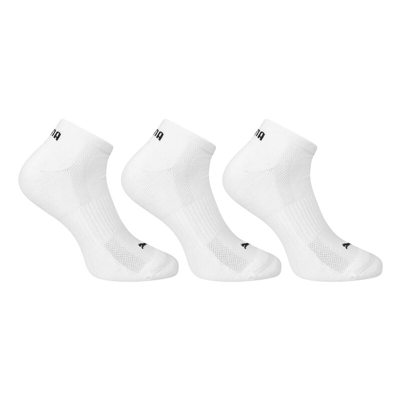 3PACK ponožky Puma nízké bílé (701231276 002)