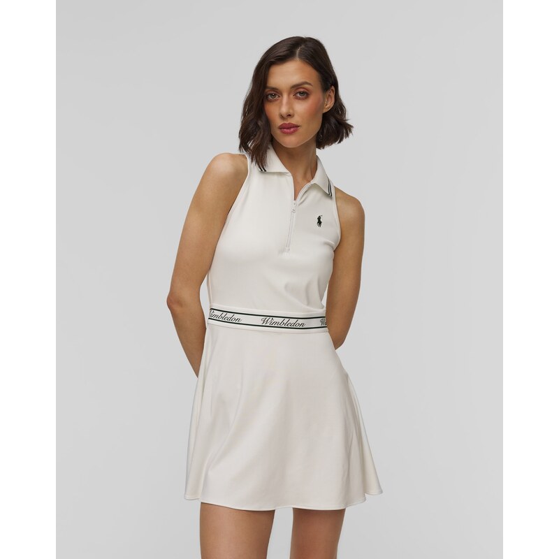 Dámské Tenisové šaty Polo Ralph Lauren Wimbledon V Bílé Barvě