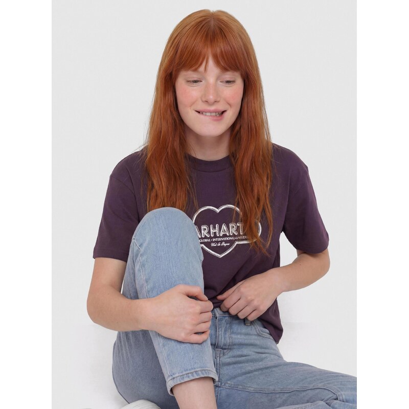 Carhartt WIP Cloud Heart (cozy purple)fialová