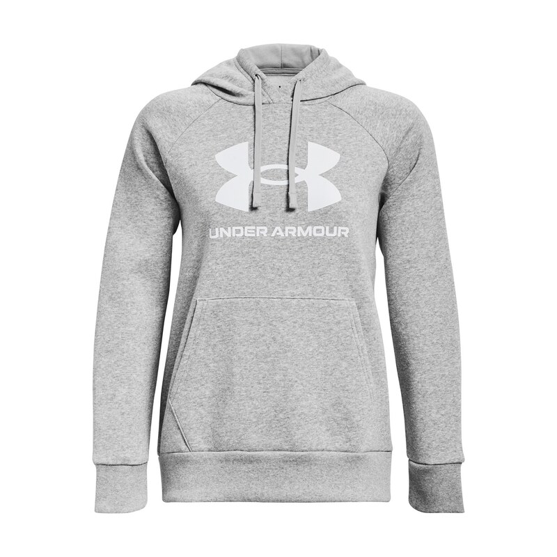 Dámská mikina Under Armour Rival Fleece Big Logo Hdy šedá M