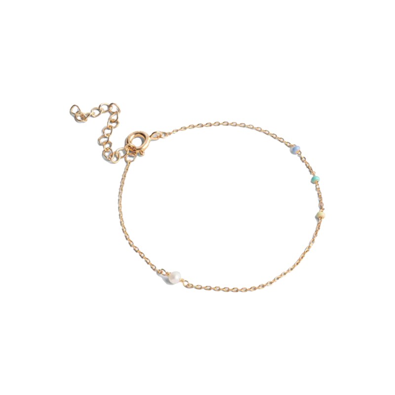 Enamel Copenhagen Náramek Lola Simple Citrus Sky (925S/GP)