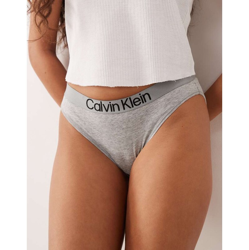 Calvin Klein Extra Soft Cotton bikini brief in grey