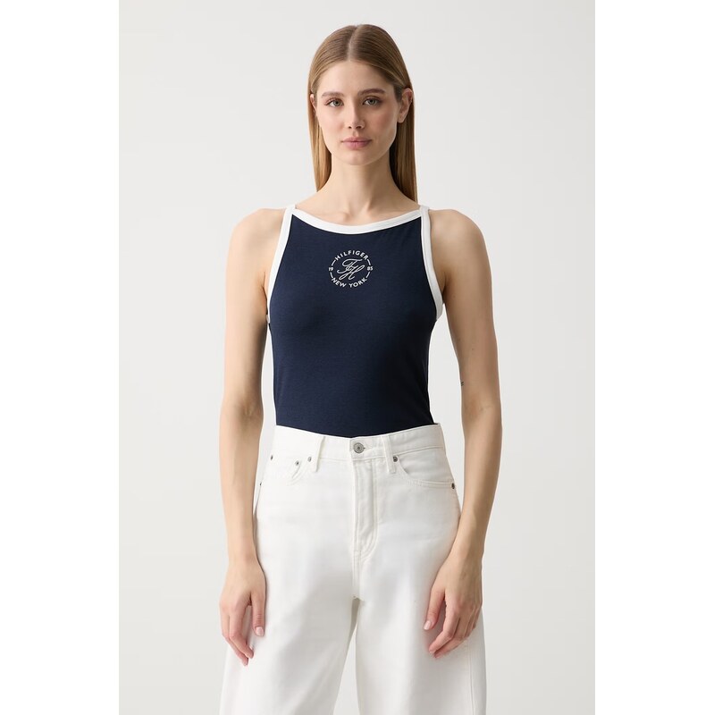 Tommy Hilfiger top dámský s lyocellem