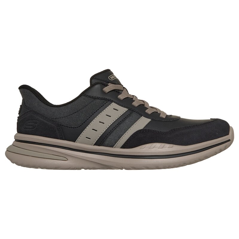 Skechers Muži Slip-ins Relaxed Fit: Norlan - Leroy Shoes v Černá