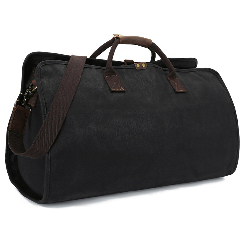 VALMIO Černá Cestovní taška Carry Travel 2in1