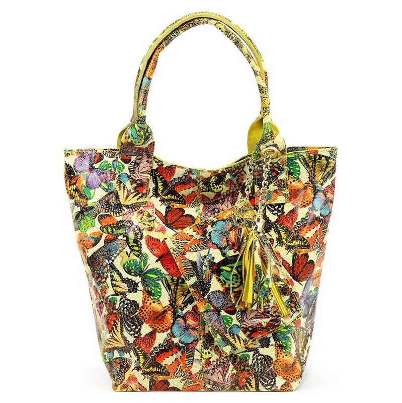 Kožená shopper bag kabelka Luka 26-026 MOT III