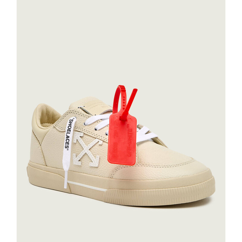 OFF-WHITE Kožené tenisky VULC LOW