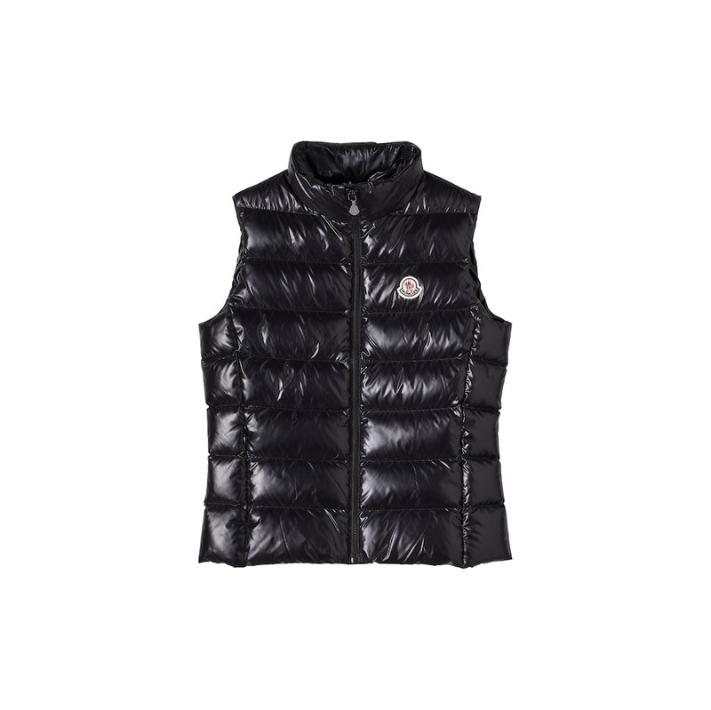 Moncler Enfant Ghany logo down vest
