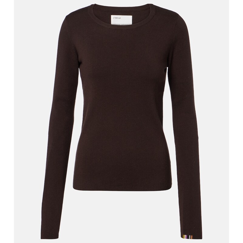 Extreme Cashmere NÂ°392 Eel cotton and cashmere top