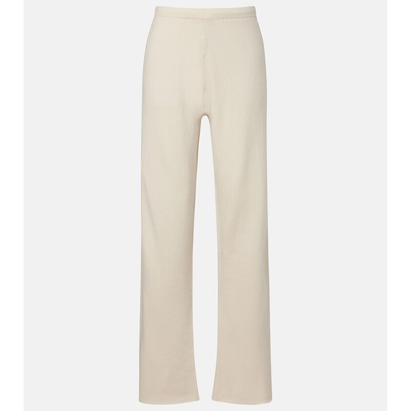 Extreme Cashmere NÂ°320 Rush cashmere-blend straight pants