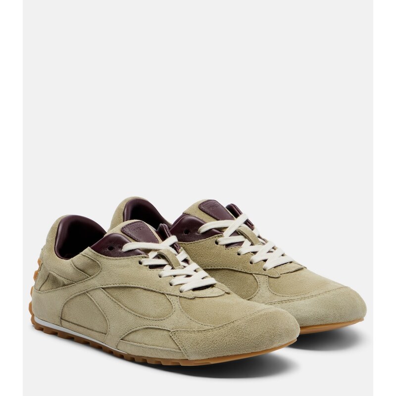 Bottega Veneta Orbit Flash suede sneakers