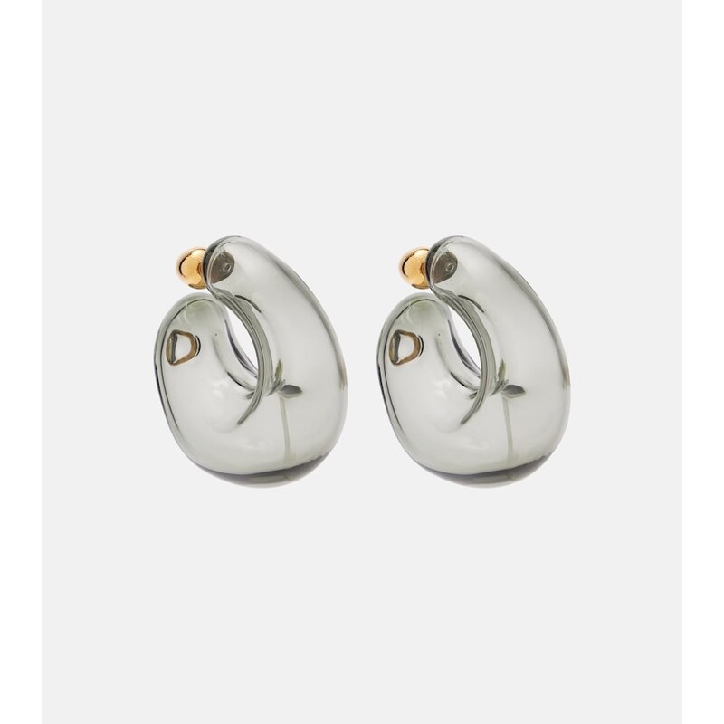Alaia AlaÃ¯a Bubble hoop earrings