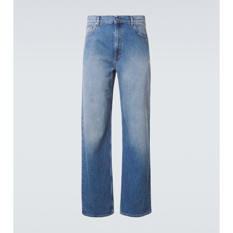 Calvin Klein Collection Faded straight jeans