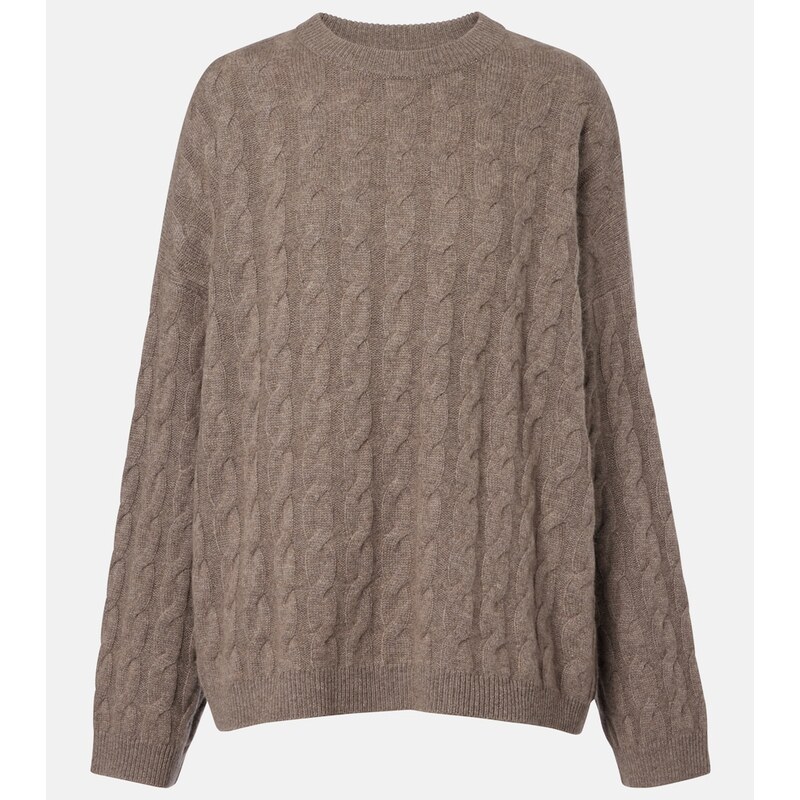 Lisa Yang Seymour cable-knit cashmere sweater
