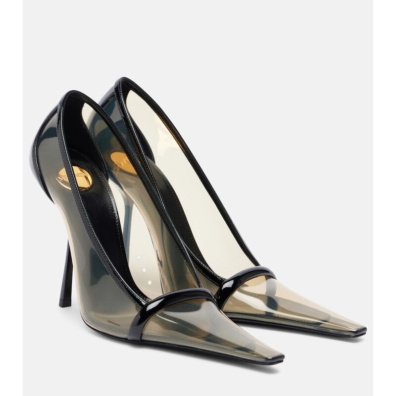 Saint Laurent Brigitte TPU lodičky v černé barvě