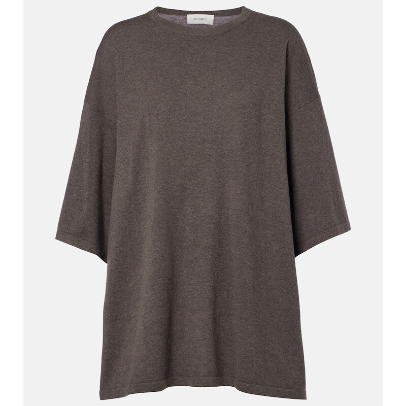 Lisa Yang Agnette cotton and cashmere sweater