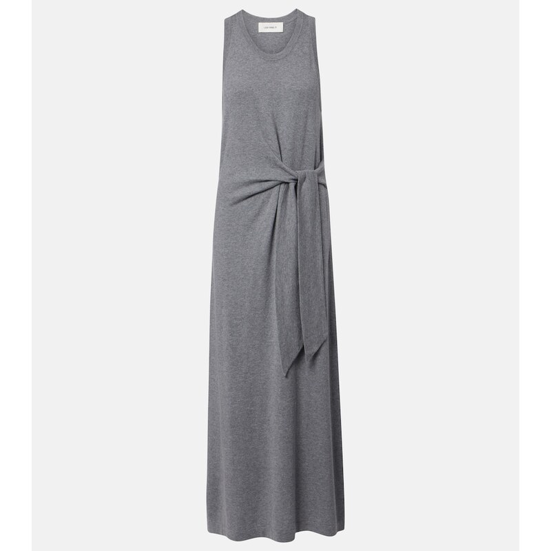 Lisa Yang Angeline cotton and cashmere maxi dress