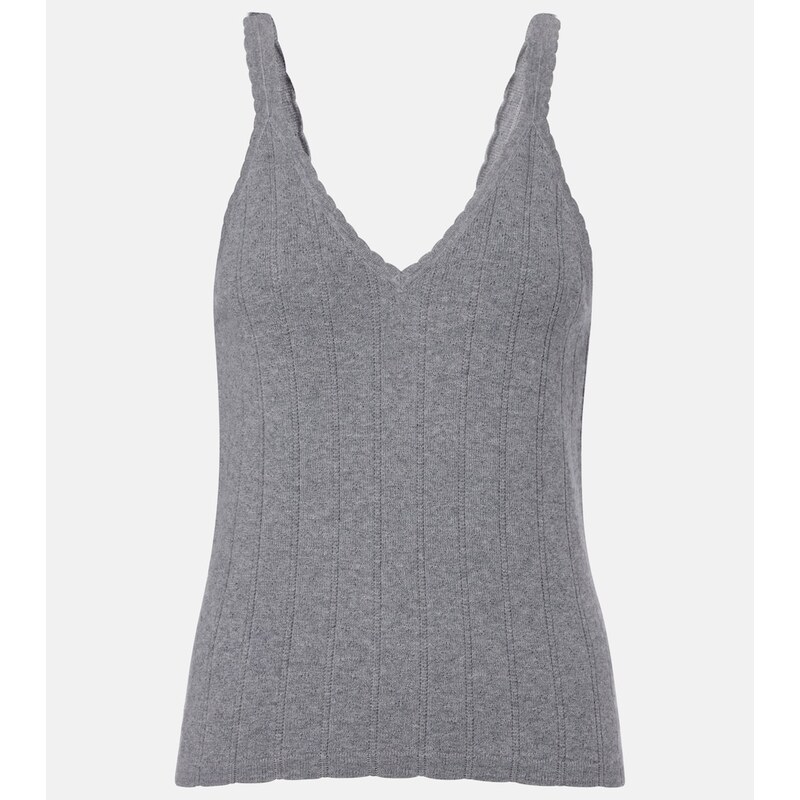 Lisa Yang Suni cotton and cashmere tank top