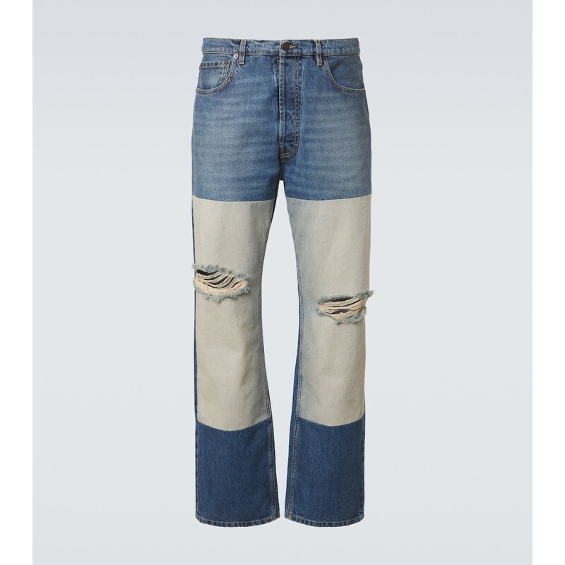 Maison Margiela Distressed straight jeans