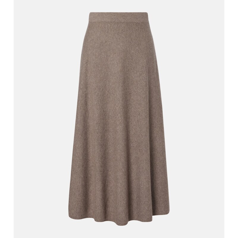 Lisa Yang Torie cashmere midi skirt
