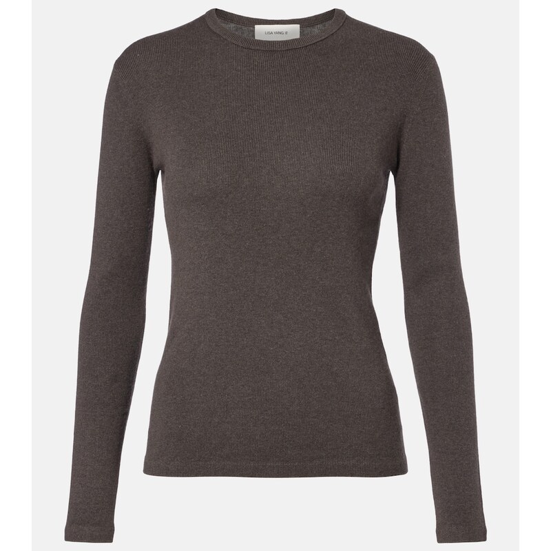 Lisa Yang Vivian cotton and cashmere sweater