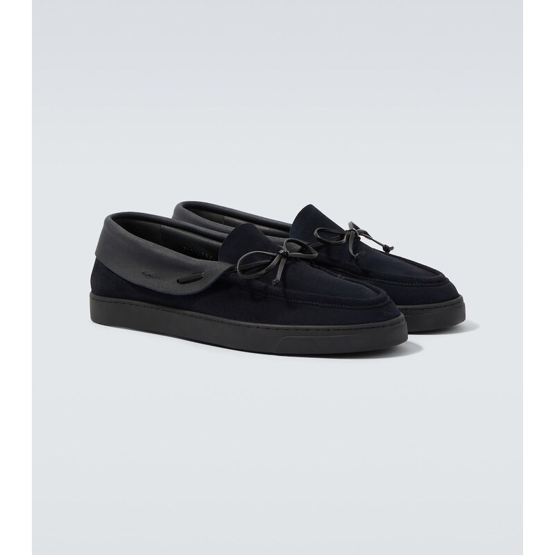 Giorgio Armani Suede loafers