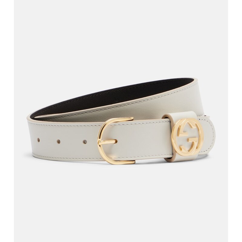 Gucci Interlocking G leather belt