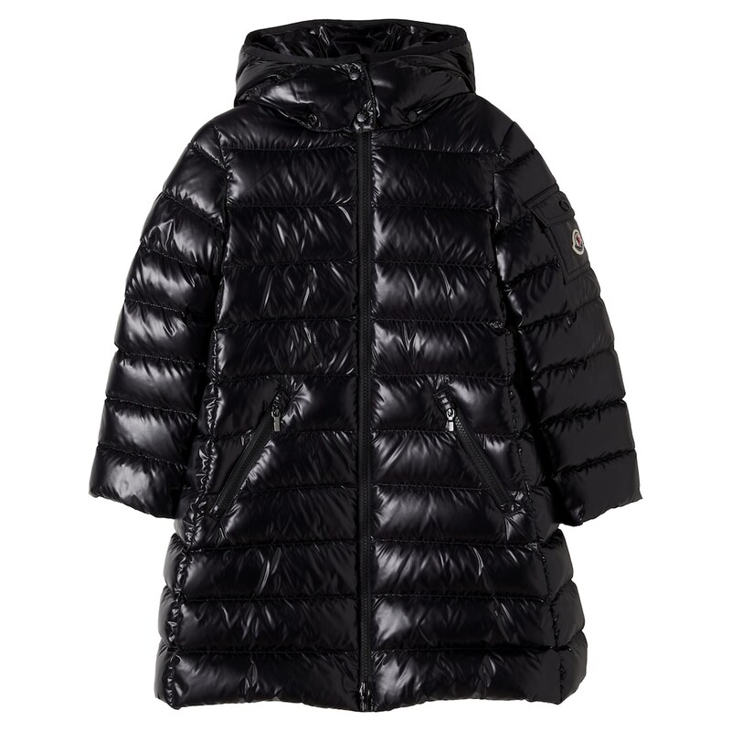 Moncler Enfant Moka quilted down coat