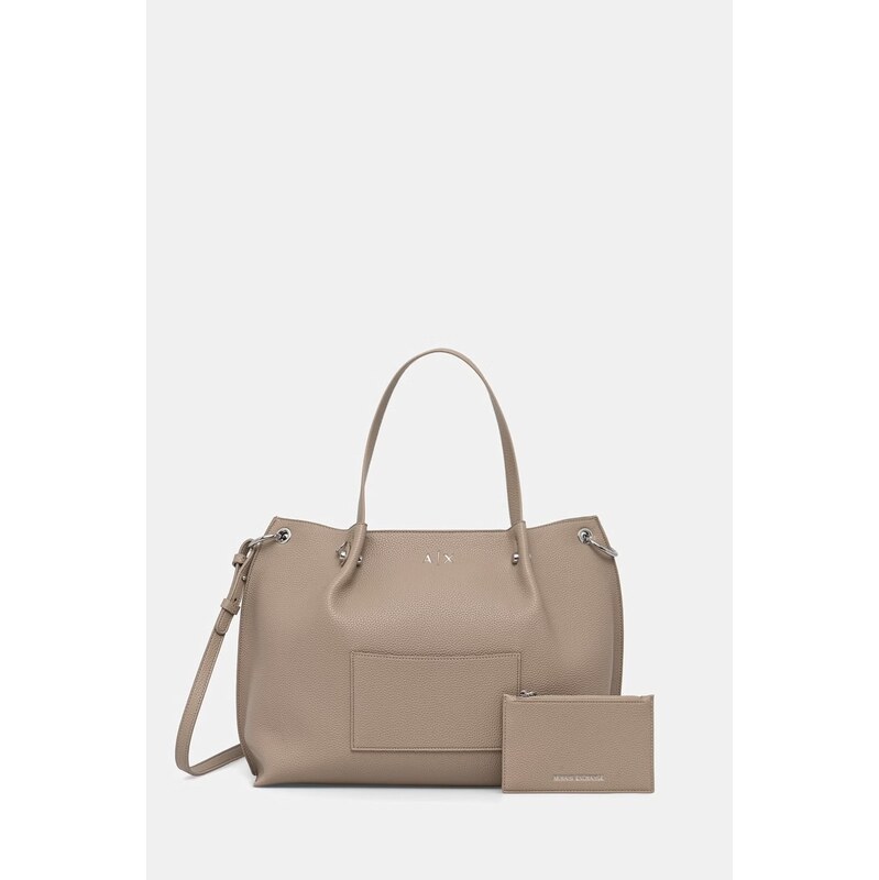 Armani Exchange tote taška dámská z imitace kůže