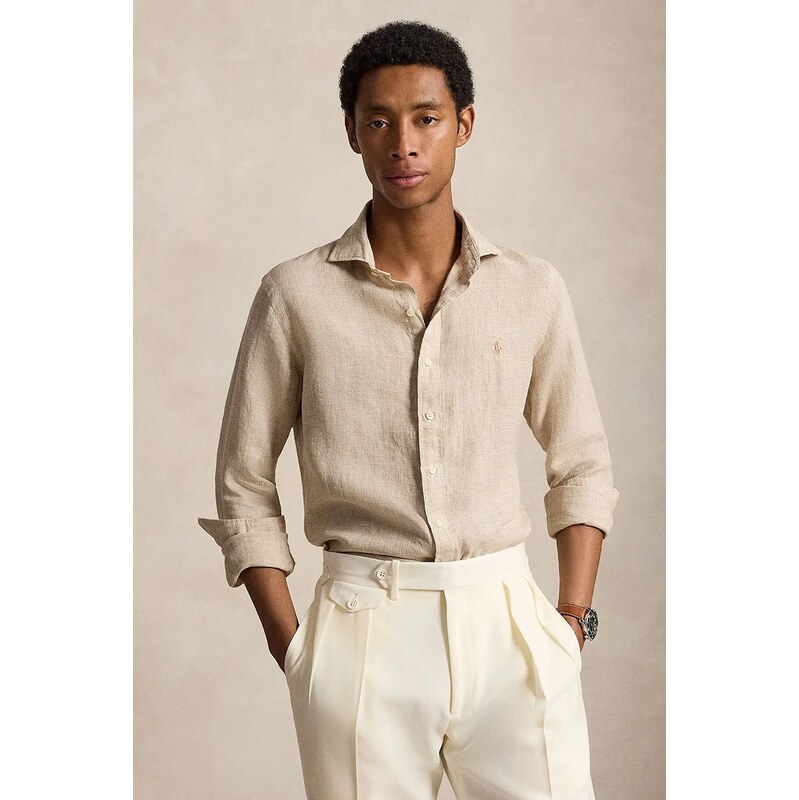 Polo Ralph Lauren košile pánská lněná
