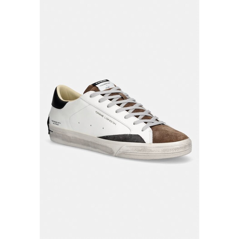 Crime London DISTRESSED 2.0 sneakers boty pánské kožené
