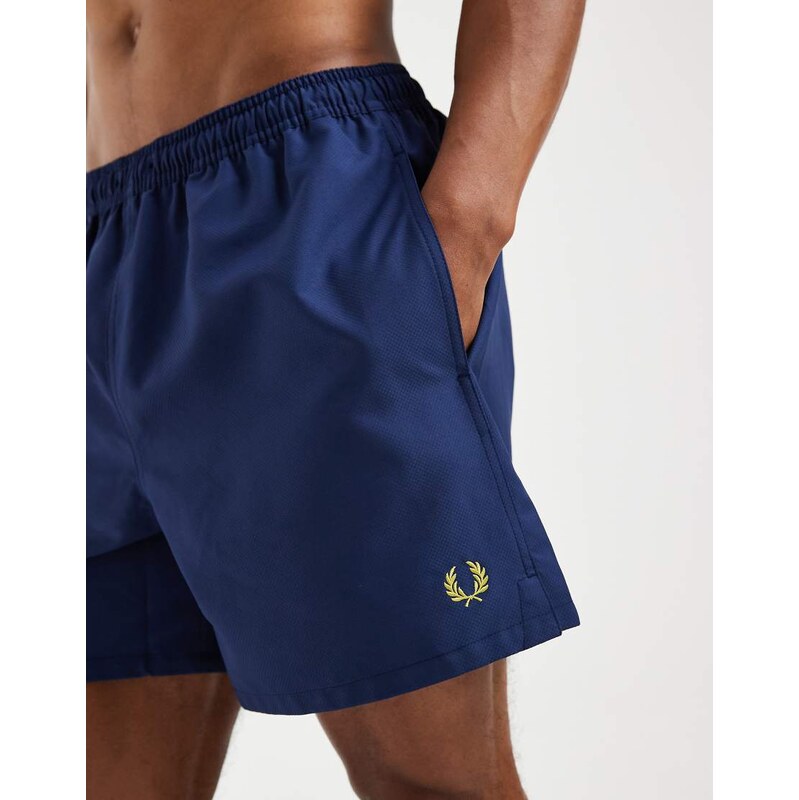 Fred Perry swim shorts in navy