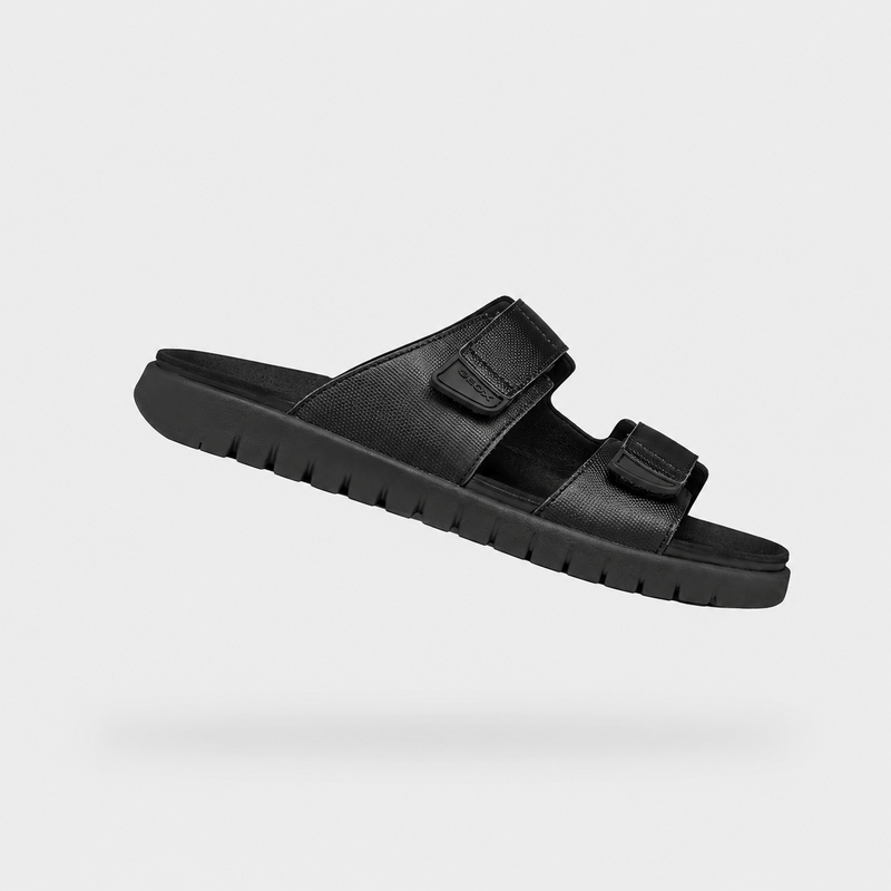 Pánské černé sandály Geox Flextride S